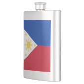 philippinische Flagge Flachmann (Links)