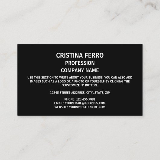 philippinische Flagge, Flagge der Philippinen Visitenkarte (Rückseite)