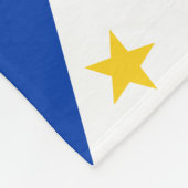 philippinische Flagge Fleecedecke (Ecke)