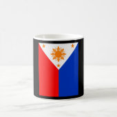 Philippinische Flagge � Geist Australiens Kaffeetasse (Mittel)