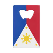 philippinische Flagge Geldbeutel Flaschenöffner (Vorderseite)