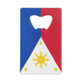 philippinische Flagge Geldbeutel Flaschenöffner (Rückseite)