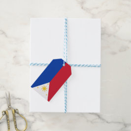 philippinische Flagge Geschenkanhänger