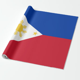 philippinische Flagge Geschenkpapier