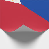 philippinische Flagge Geschenkpapier (Ecke)