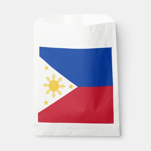 philippinische Flagge Geschenktütchen (Vorderseite)