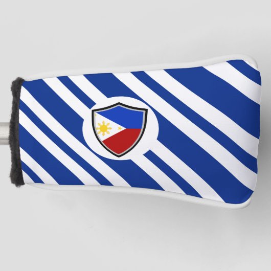 philippinische Flagge Golf Headcover (Vorderseite)