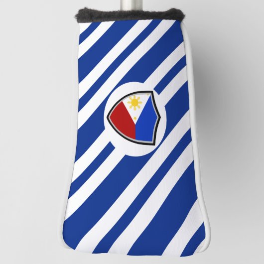 philippinische Flagge Golf Headcover (Rotieren 90)
