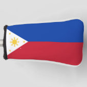 philippinische Flagge Golf Headcover (Vorderseite)