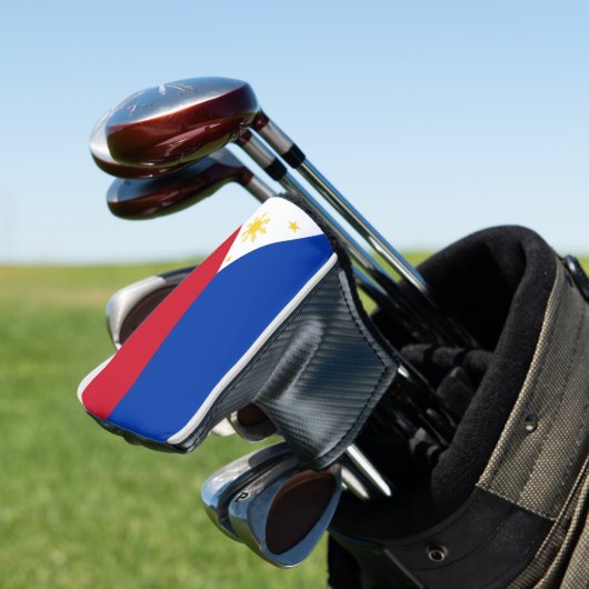 philippinische Flagge Golf Headcover (In Situ)