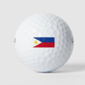 philippinische Flagge Golfball (Vorderseite)