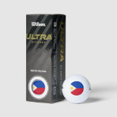 philippinische Flagge Golfball (Verpackungen)
