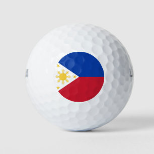 philippinische Flagge Golfball