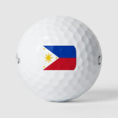 philippinische Flagge Golfball (Vorderseite)