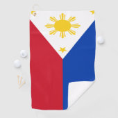 philippinische Flagge Golfhandtuch (Insitu)