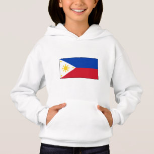 philippinische Flagge Hoodie