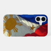 philippinische Flagge iPhone 16 Hülle (Rückseite (Horizontal))