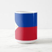 philippinische Flagge Kaffeetasse (Mittel)