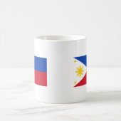 philippinische Flagge Kaffeetasse (Mittel)