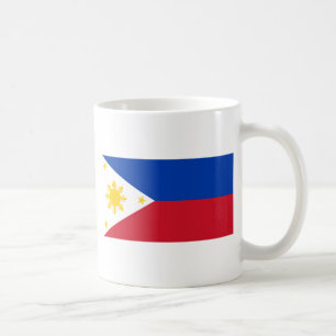philippinische Flagge Kaffeetasse