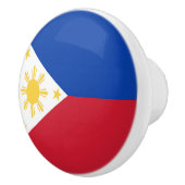 philippinische Flagge Keramikknauf (Rechts)