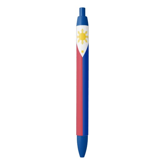 philippinische Flagge Kugelschreiber (Vorderseite Vertikal)