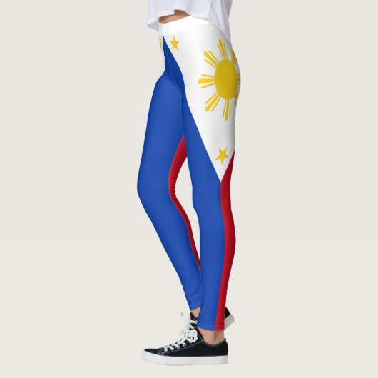 philippinische Flagge Leggings (Links)