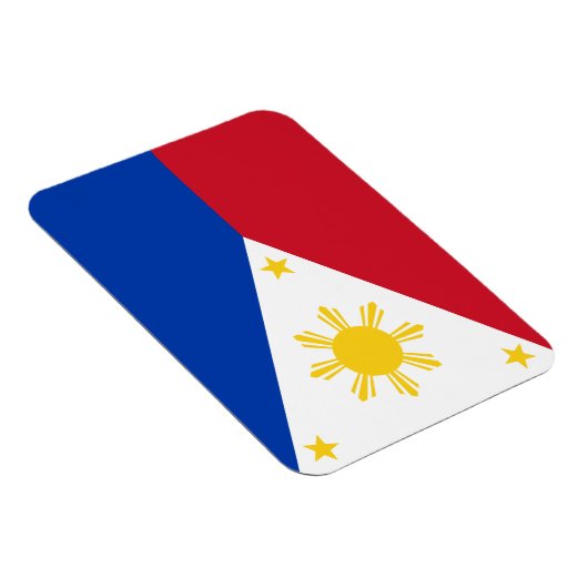 philippinische Flagge Magnet (Rechte Seite)