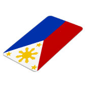 philippinische Flagge Magnet (Linke Seite)