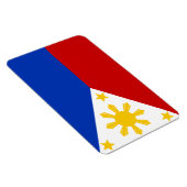 philippinische Flagge Magnet (Rechte Seite)