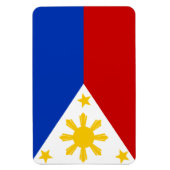philippinische Flagge Magnet (Vertikal)