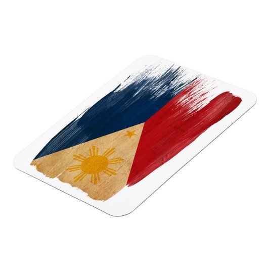 philippinische Flagge Magnet (Linke Seite)