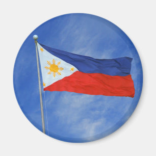 philippinische Flagge Magnet