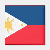 philippinische Flagge Magnet (Vorne)