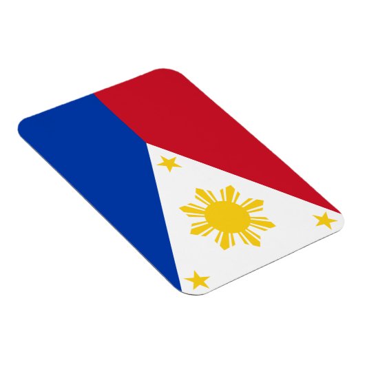 philippinische Flagge Magnet (Rechte Seite)