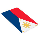 philippinische Flagge Magnet (Rechte Seite)