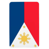 philippinische Flagge Magnet (Vertikal)