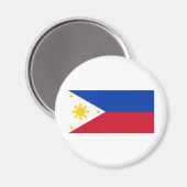 philippinische Flagge Magnet (Vorderseite/Rückseite)