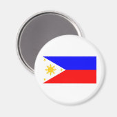 philippinische Flagge Magnet (Vorderseite/Rückseite)