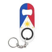 philippinische Flagge Mini Flaschenöffner (Vorderseite)