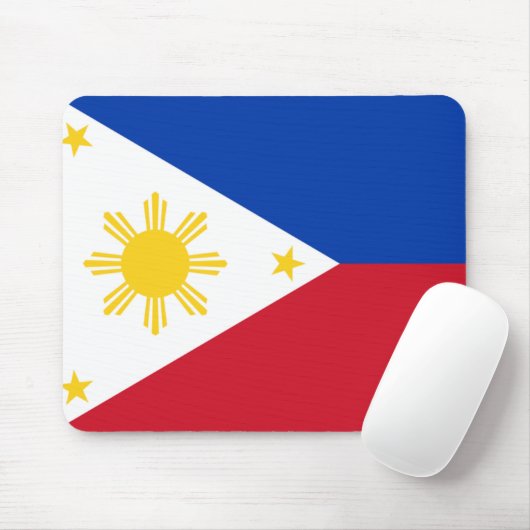 philippinische Flagge Mousepad (Mit Mouse)