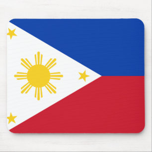 philippinische Flagge Mousepad