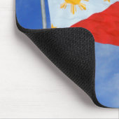 Philippinische Flagge Mousepad (Ecke)