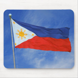 Philippinische Flagge Mousepad