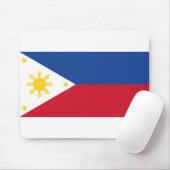 philippinische Flagge Mousepad (Mit Mouse)
