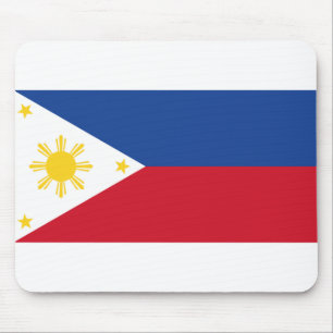 philippinische Flagge Mousepad
