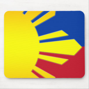 Philippinische Flagge (Mousepad) Mousepad