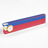 philippinische Flagge Namensplakette