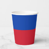 philippinische Flagge Pappbecher (Rückseite)