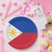 philippinische Flagge Pappteller (Party)